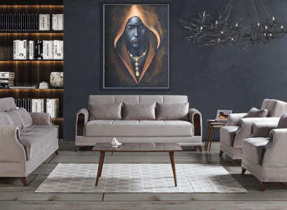 Sofagarnitur 3+2+1+1 Sitz Möbel Luxus Set Sofagarnitur Modern 4tlg Neu