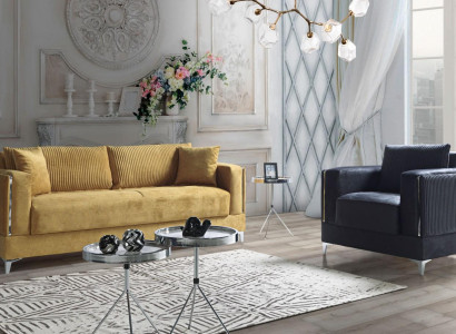 Sofagarnitur 3+1 Sitzer Modern Relax Sessel Modern Stil 2tlg Luxus Neu Wohnzimmer Neu