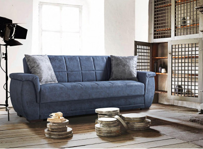 Sofa 3 Sitzer Design Sofas Polster Couchen Leder Relax Sitz Möbel Modern Relax Neu 2