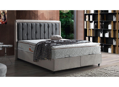 Bett Design Doppelbett Luxus Betten Polster Schlafzimmer Möbel 180x200