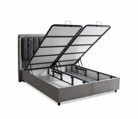 Bett Design Doppelbett Luxus Betten Polster Schlafzimmer Möbel 180x200