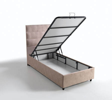 Luxuriöse Bett Exklusives Design und Hochwertige Schlafzimmermöbel Luxus 90x190