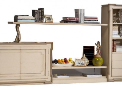 Wohnzimmer Wandregal tv Schrank Wandschränke Regal Holz Möbel Wohnzimmer Möbel