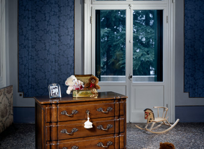 Design Sideboard 130cm Anrichte Schrank Designer Loft Kommode Braun Holz Möbel