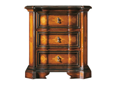 Klassisch Nachttisch Beistelltisch Braun Design Nachtkommode Nachtkonsole Möbel