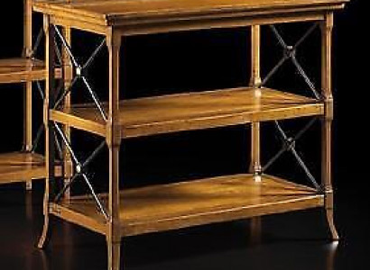 Ständer Ablage Beistelltisch Italienische Möbel Regal Holz Schränke Regale Neu