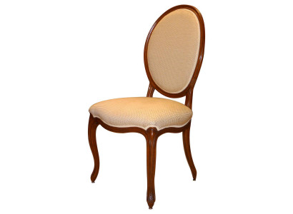 Esszimmer Stuhl braun Luxus klassischer Holzstuhl Stühle Italienische Möbel Neu