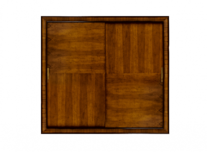Kleiderschrank Braun Holz Möbel Schrank Design Luxus Schwebetüren Schränke Neu