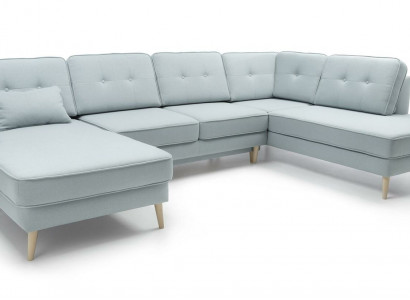 Wohnzimmer Möbel Ecksofa Textilsofa Design Sofa Ecksofas U Form Modernes Polster