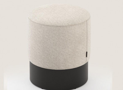 Designer Pouf Stilvoller Fußhocker Textilhocker Sitz Schlafzimmer Möbel