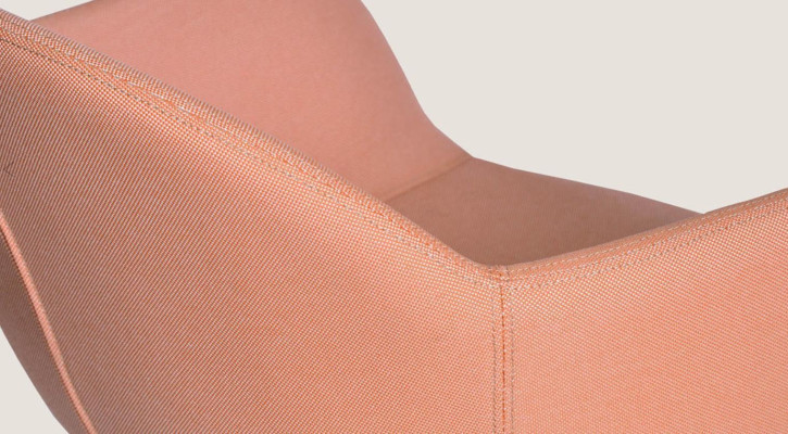 Designer Rosa Sessel Moderner Lehnstuhl Wohnzimmer Armlehnenstühle Neu