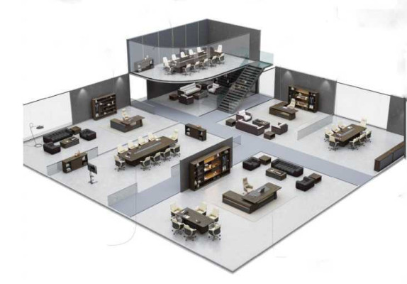 Moderner Konferenztisch Computertisch Möbel Besprechungstisch Neu