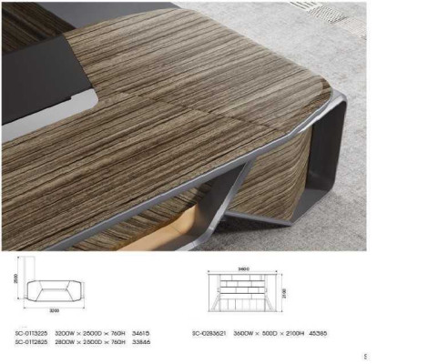 Design Eckschreibtisch Büro Einrichtung Zimmer Möbel Tisch Büromöbel