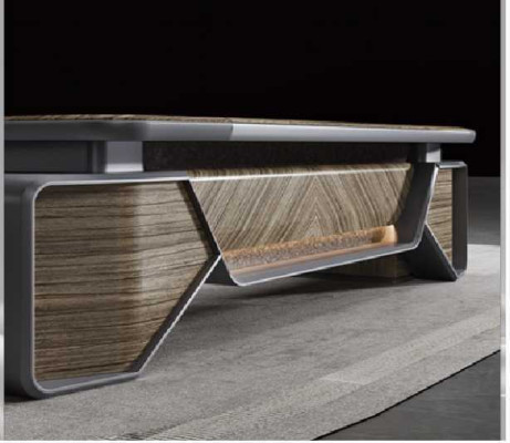 Design Eckschreibtisch Büro Einrichtung Zimmer Möbel Tisch Büromöbel