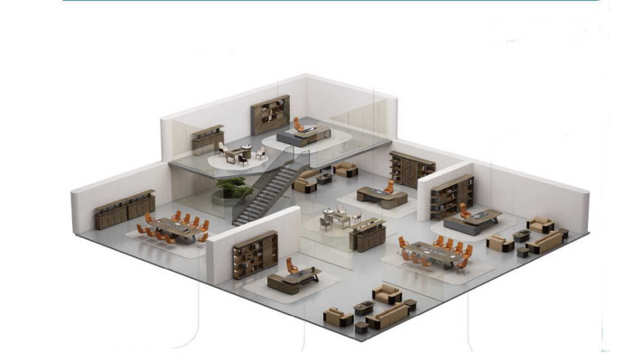 Holz Konferenztisch Besprechungstisch Büromöbel Designer Tische Neu