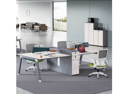 Tisch Arbeitszimmer Schreibtischgarnitur Team Schreibtisch Tische Neu