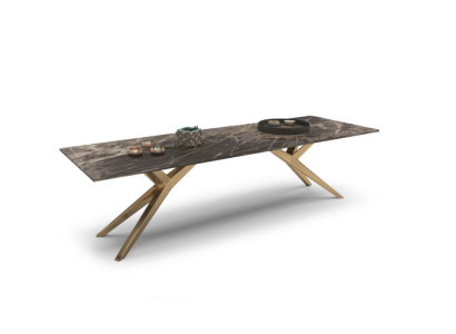 Luxuriöser Luxus Edelstahl Esszimmer Tisch Eleganter Marmor Tische Neu