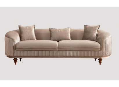Sofa 3 Sitzer Design Sofas Polster Moderne Sitz Stoff Neu Möbel Couch