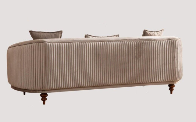 Sofa 3 Sitzer Design Sofas Polster Moderne Sitz Stoff Neu Möbel Couch