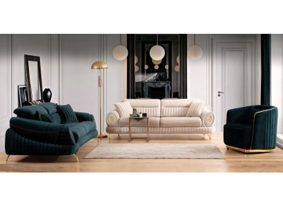 Wohnzimmer Polstermöbel Textil Sofagarnitur 331 Sitzer Modernes Sofa