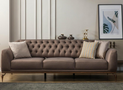 Dreisitzer Sofa Couch Designer Möbel Wohnzimmer Modern Sitzmöbel Neu