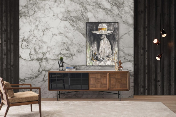 Essecke Essgruppe Esstisch Set 8tlg Esszimmer Braun Holz Stilvoll