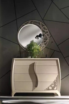 Komplettes Schlafzimmer Set Design Modern Luxus Bett 2x Nachttisch 6 tlg Neu