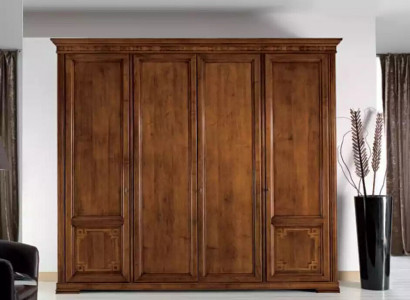 Kleiderschrank Schrank Luxus Holz Design Möbel Schlafzimmer Braun Neu