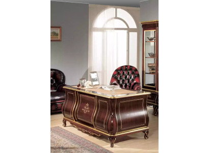 Hochwertiger Schreibtisch Arbeitszimmer Klassische Möbel Tisch Tische