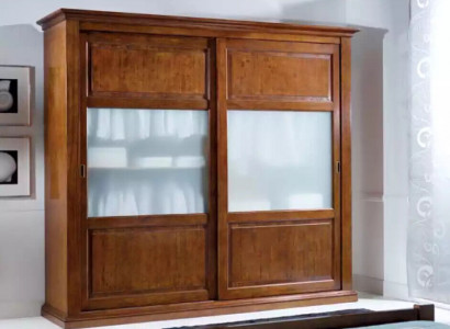 Schlafzimmer Möbel Italien Holzschrank Schrank Echtholz Kleiderschrank