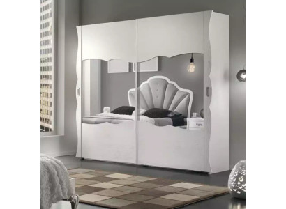 Kleiderschrank Italienische Stil Möbel Schlafzimmer Schrank Echtholz