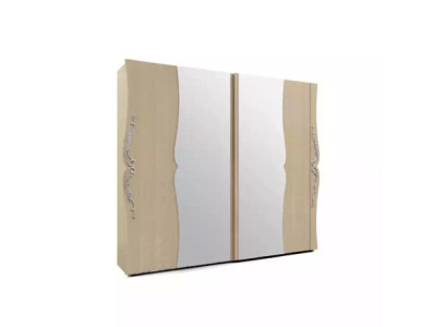 Echtholz Kleiderschrank Holzschrank Schrank Schlafzimmer Möbel Italien