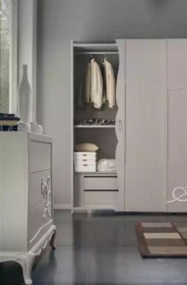 Kleiderschrank Schrank Schlafzimmer Holz Möbel Italienischer Stil Neu