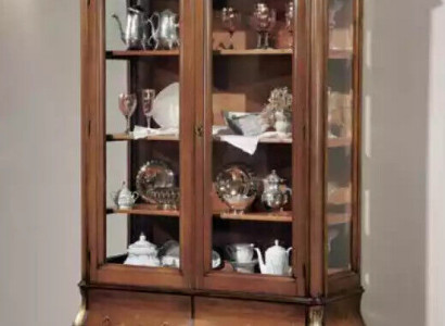 Luxus Vitrine Ausgefallene Möbel Schrank Vitrinen Glas Holz Schränke Neu