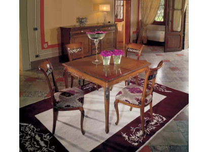 Komplett Set Esstisch 4x Stühle Esszimmer Set Ess Gruppe Holz Tisch 5tlg