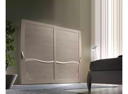 Luxus Kleiderschrank Italienische Möbel Schlafzimmer Schrank Echtholz