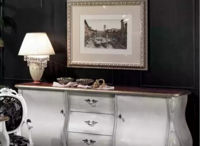 Kommode Sideboard Schubladen Luxus Kommoden Holz Möbel 200cm Konsole