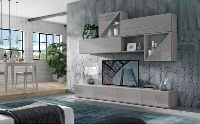 Schrankwände Regal Wohn Wand Side Low Board Regale Holz design Schränke