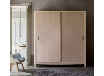 Kleiderschrank Schrank Möbel Schlafzimmer Schränke Holz Einrichtung Beige