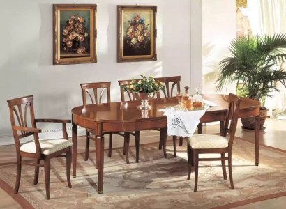 Esszimmer Set Ess Gruppe Holz Tisch 7tlg Komplett Set Esstisch 6x Stühle