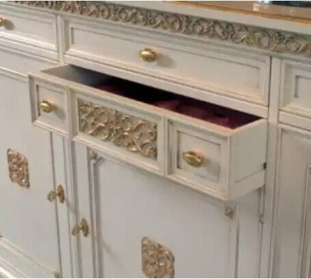 Sideboard Schubladen Holz Sideboard Schrank Massiv Möbel Wohnzimmer Neu