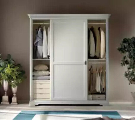 Modern Stil Kleiderschrank Design Möbel Schlafzimmer Weiß Schrank Neu