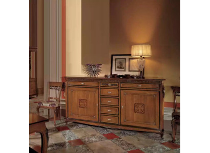 Luxus Schrank Möbel Holzschrank Italienische Sideboard Kommode Schrank