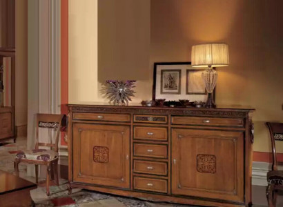 Luxus Schrank Möbel Holzschrank Italienische Sideboard Kommode Schrank