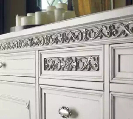 Sideboard Kommode Luxus Schränke Wohnzimmer Holz Weiß Klassische Möbel