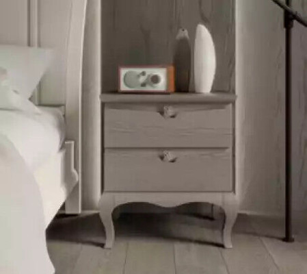 Design Schlafzimmer 3tlg. Bett 2x Nachttische Modern Luxus Betten Möbel