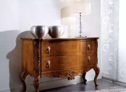 Kommode Luxus Möbel Design Holz Schlafzimmer Holz Schrank Braun Neu