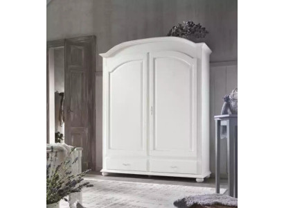 Kleiderschrank Luxus Schrank Möbel Schlafzimmer Holz Weiß Einrichtung