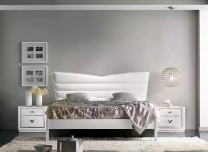 Design Möbel Bett 2x Nachttische 3 tlg Schlafzimmer Set Luxus Betten Neu