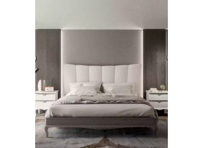 Komplettes Set Bett 2x Nachttische 3 tlg. Schlafzimmer Sets Luxus Betten